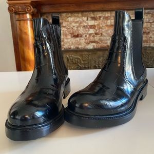 Jeffrey Campbell Lomon Croc Embrossed Boots